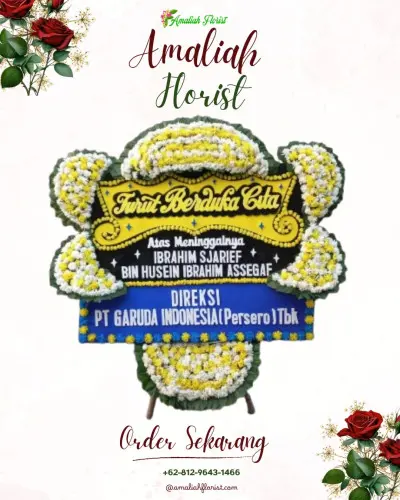 Papan Bunga Duka di Sidangraja