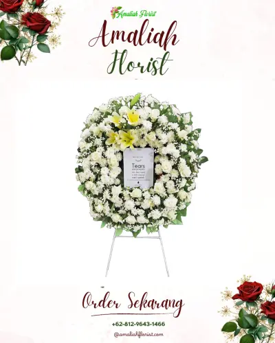 Krans Bunga Duka Cita di Sidangraja
